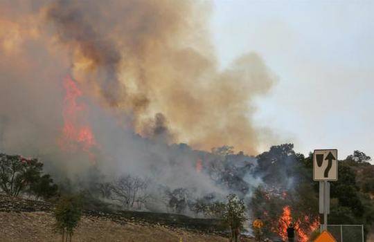 加州野火肆虐：LadyGaga布兰妮等名人豪宅被毁