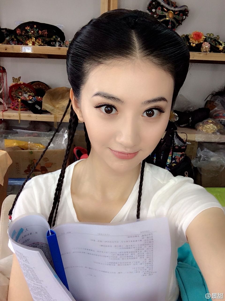 景甜晒出购物车奇葩物品，baby自曝趁着打折买了一堆东西才几百块