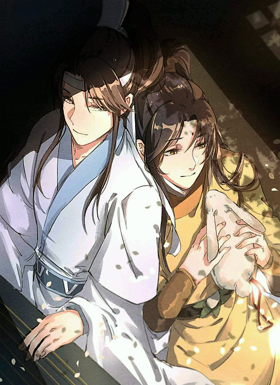 魔道祖师:同人图赏析,大佬自制的精美cp图