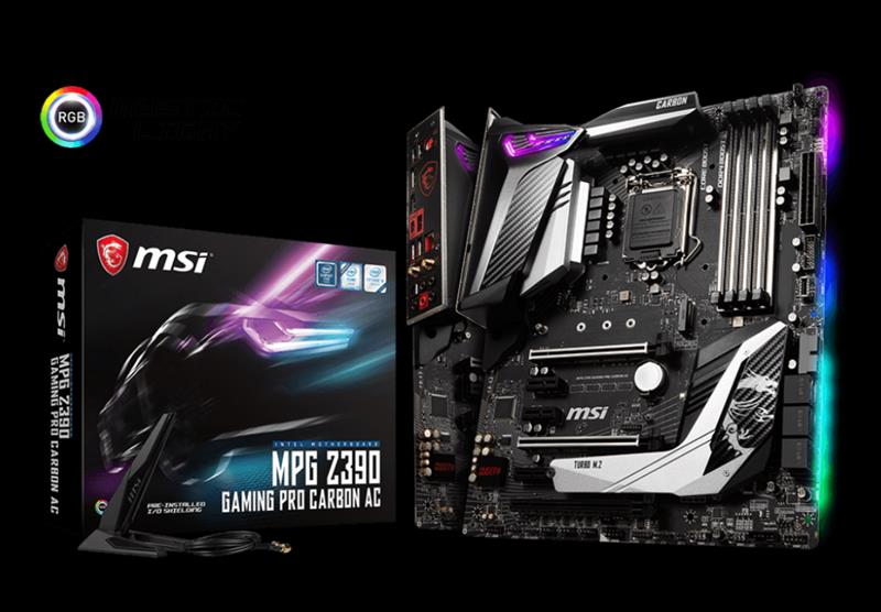 9代酷睿超频式微！微星MPG Z390 GAMING PRO CARBON AC暗黑板主板评测：内存超频时代到来