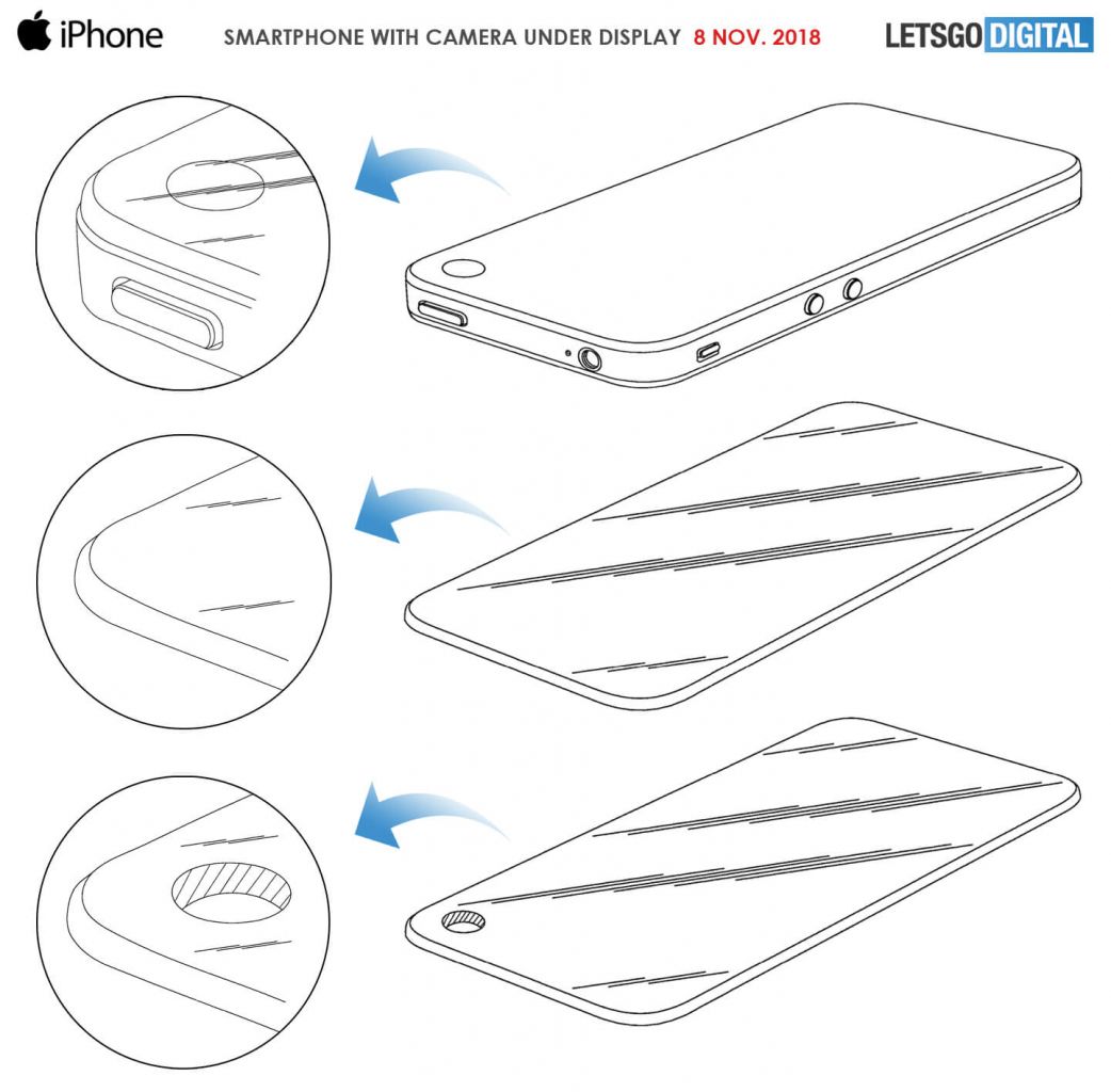 刘海再见！苹果为iPhone研发屏下摄像头技术