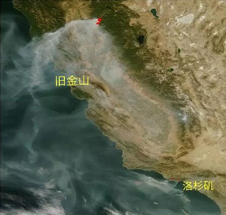 正在蔓延!美国加州山火明火区约14公顷!洛杉矶