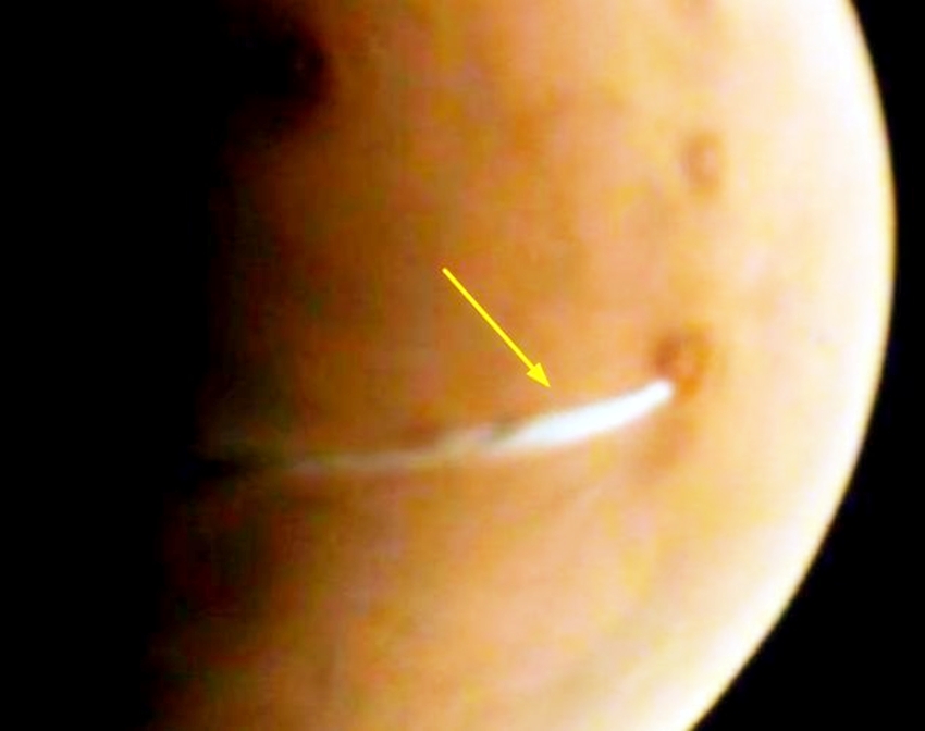 火星发现1500公里白烟，ESA高度关注，疑似高级文明信号？