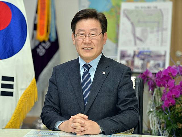 　　韩国城南市市长李在明。（图片来源：koreaherald.com网站）