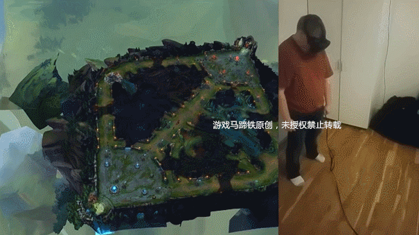 画面很酷眩晕感强烈!