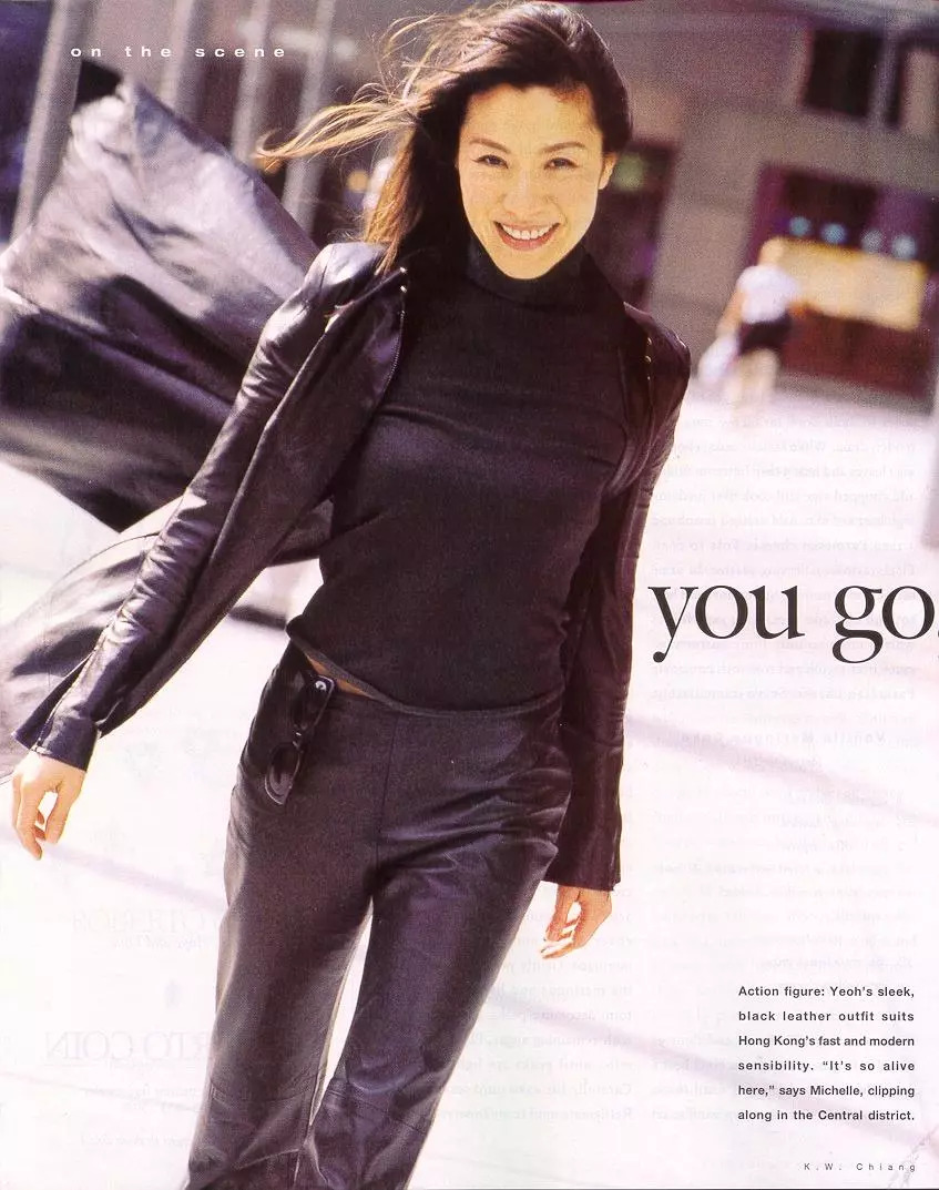 1985年,杨紫琼的第一部武打戏《皇家师姐》开启了她的动作巨星生涯
