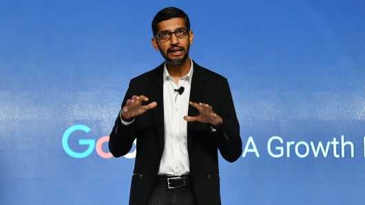 图:谷歌ceo桑达尔·皮查伊(sundar pichai)