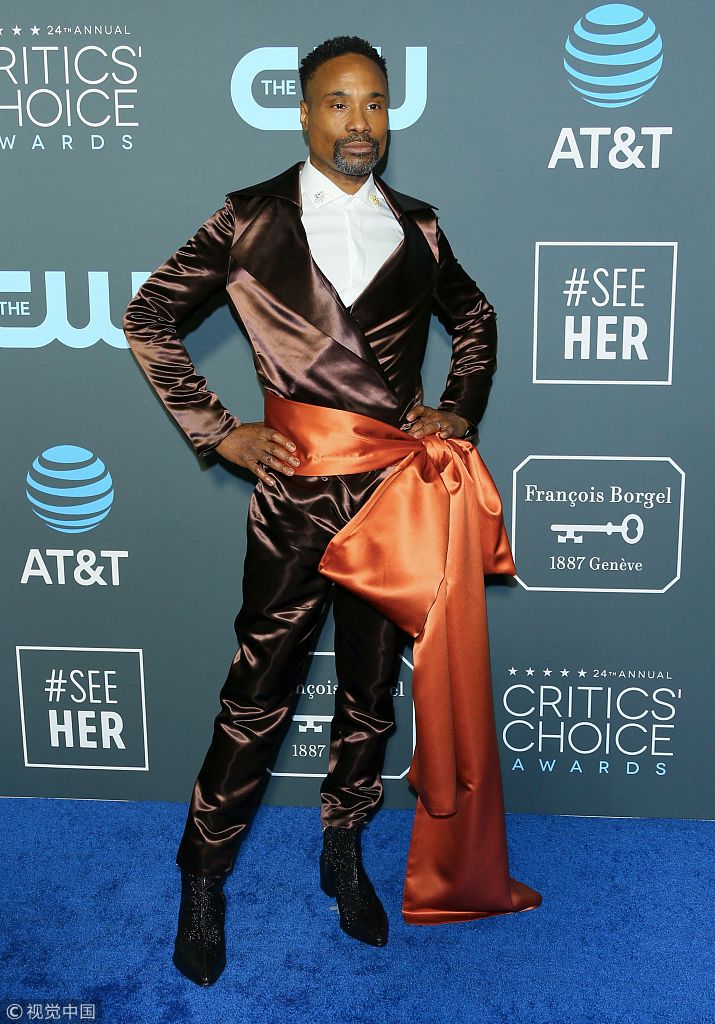 他是敢在奥斯卡上穿裙子的男人 也是惊艳四座的drama king!