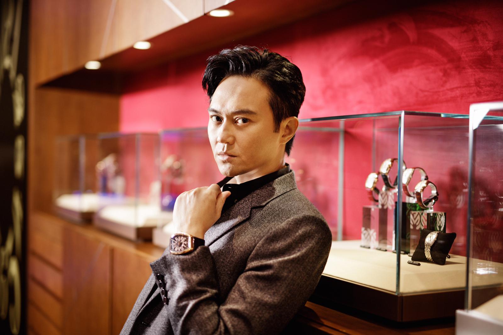 法穆兰全新专卖店进驻上海南京西路 亚太区品牌大使张智霖亮相共贺