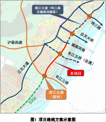 连接四条过江通道,南京横江大道南延来了!