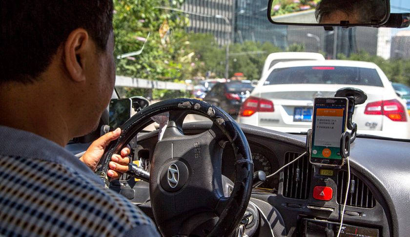 使用滴滴打车应用的出租车司机凤凰科技讯北京时间5月11日消息,据
