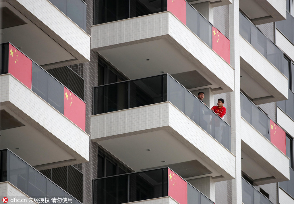 探访里约奥运村中国楼 比想象中的好太多