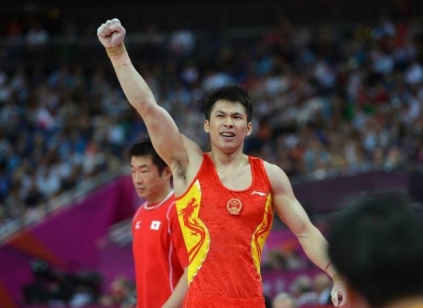 男子体操队队长张成龙:盼比赛很兴奋