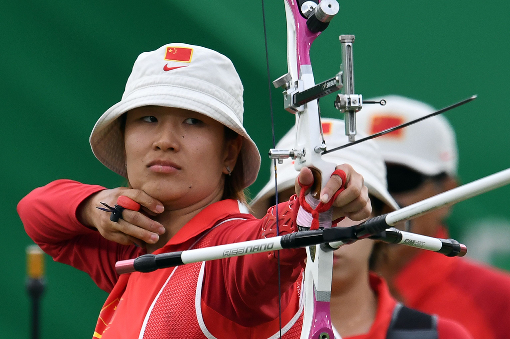 射箭女子团体1/4决赛-中国惨遭淘汰