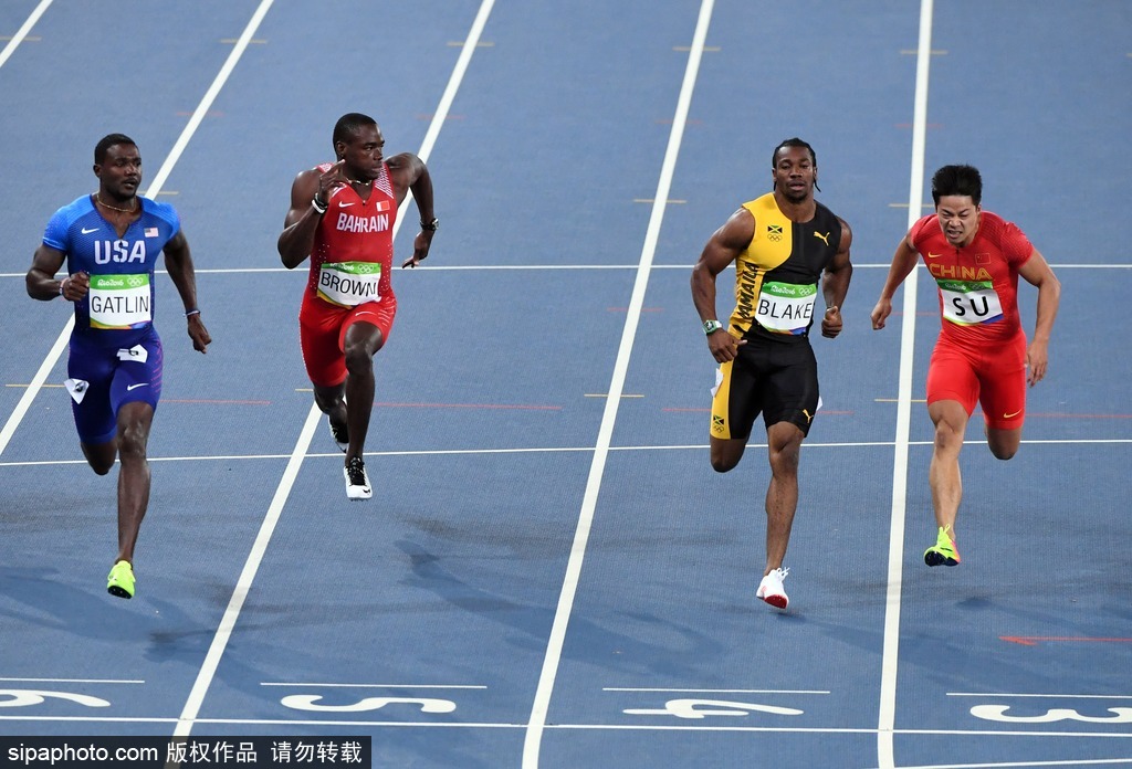 男子百米半决赛苏炳添谢震业无缘晋级