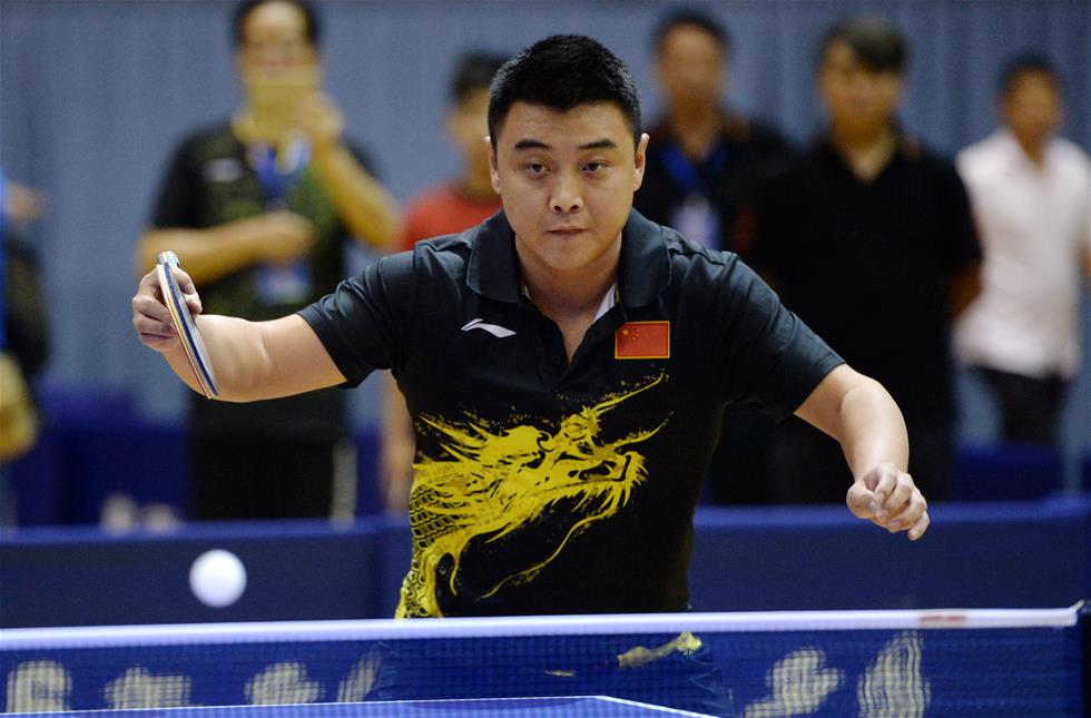 王励勤王皓助阵乒球赛