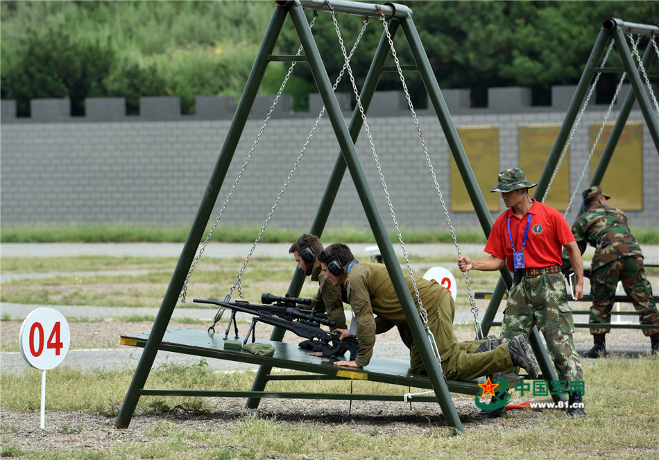 天的第一届锋刃国际狙击手射击竞赛在武警部队高岭训练基地成功落幕