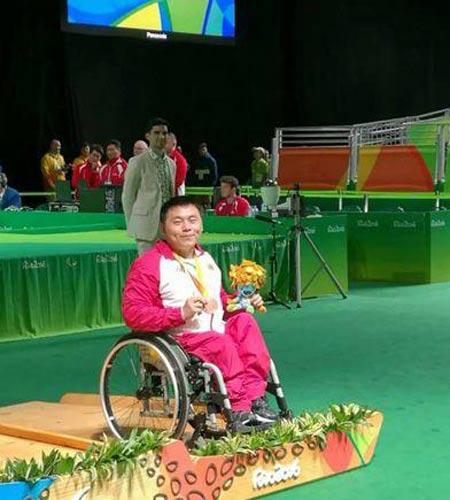 里约残奥会闭幕式中国旗手揭晓 刘磊展示中国力量