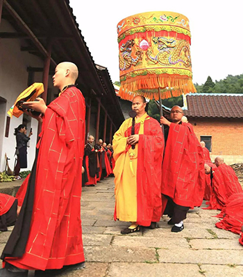云居山真如禅寺三坛大戒菩萨戒圆满举行