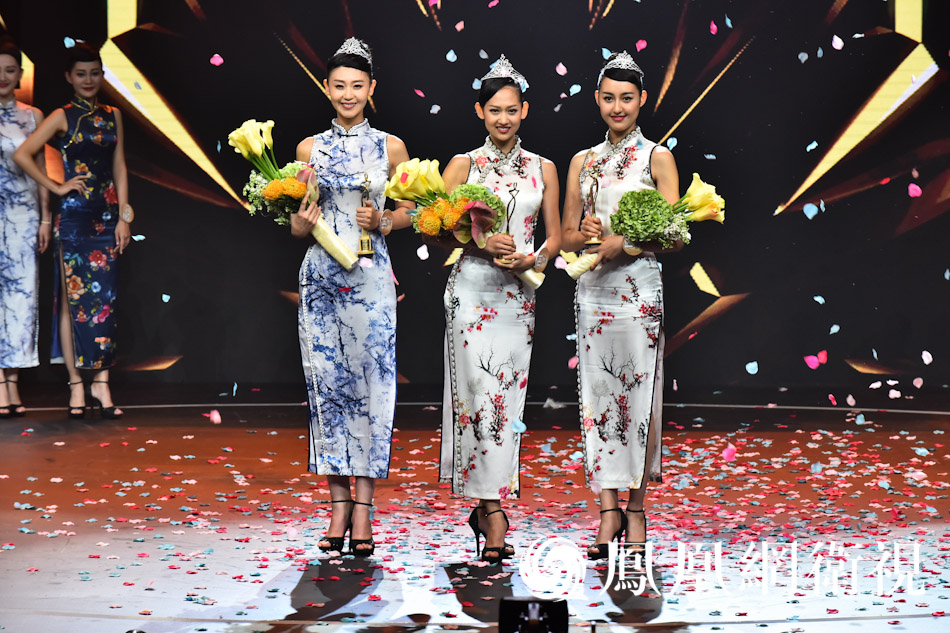 中华小姐环球大赛圆满落幕!惠英红颁奖 吴克羣表演