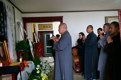 桃李满园宽旭法师缅怀一代文学宗师霍松林先生