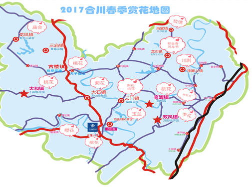 下周末去花样合川 12个赏花旅游景点让你阅尽春色