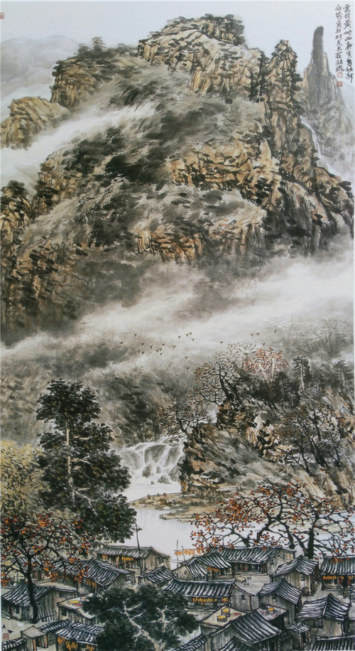 名家名作云集丹青翰墨留芳当代书画八大家于永茂