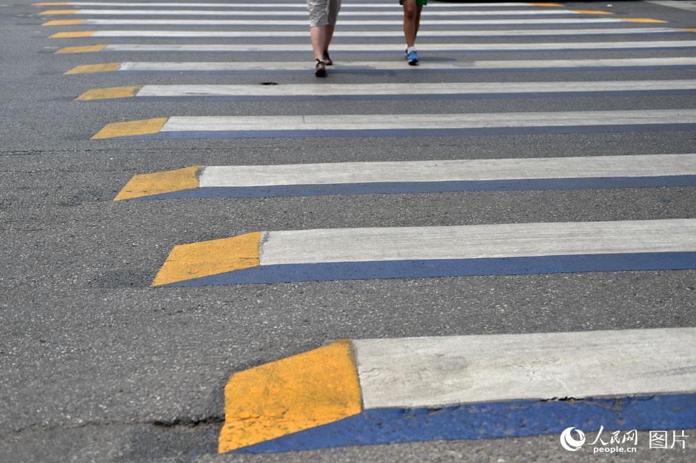 立体斑马线 凤凰网