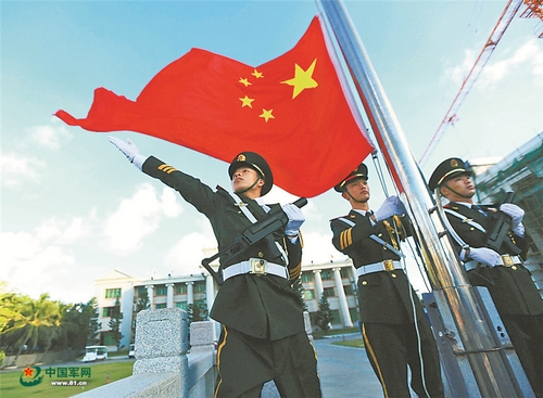 守卫三沙,他们是中国武警