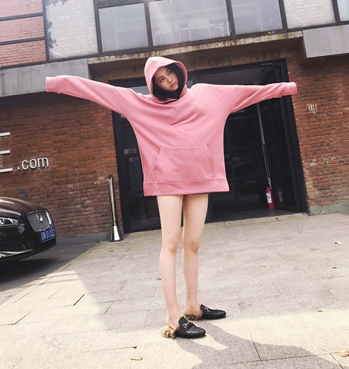 江疏影把200块的zara穿出大牌感 就问你服不服