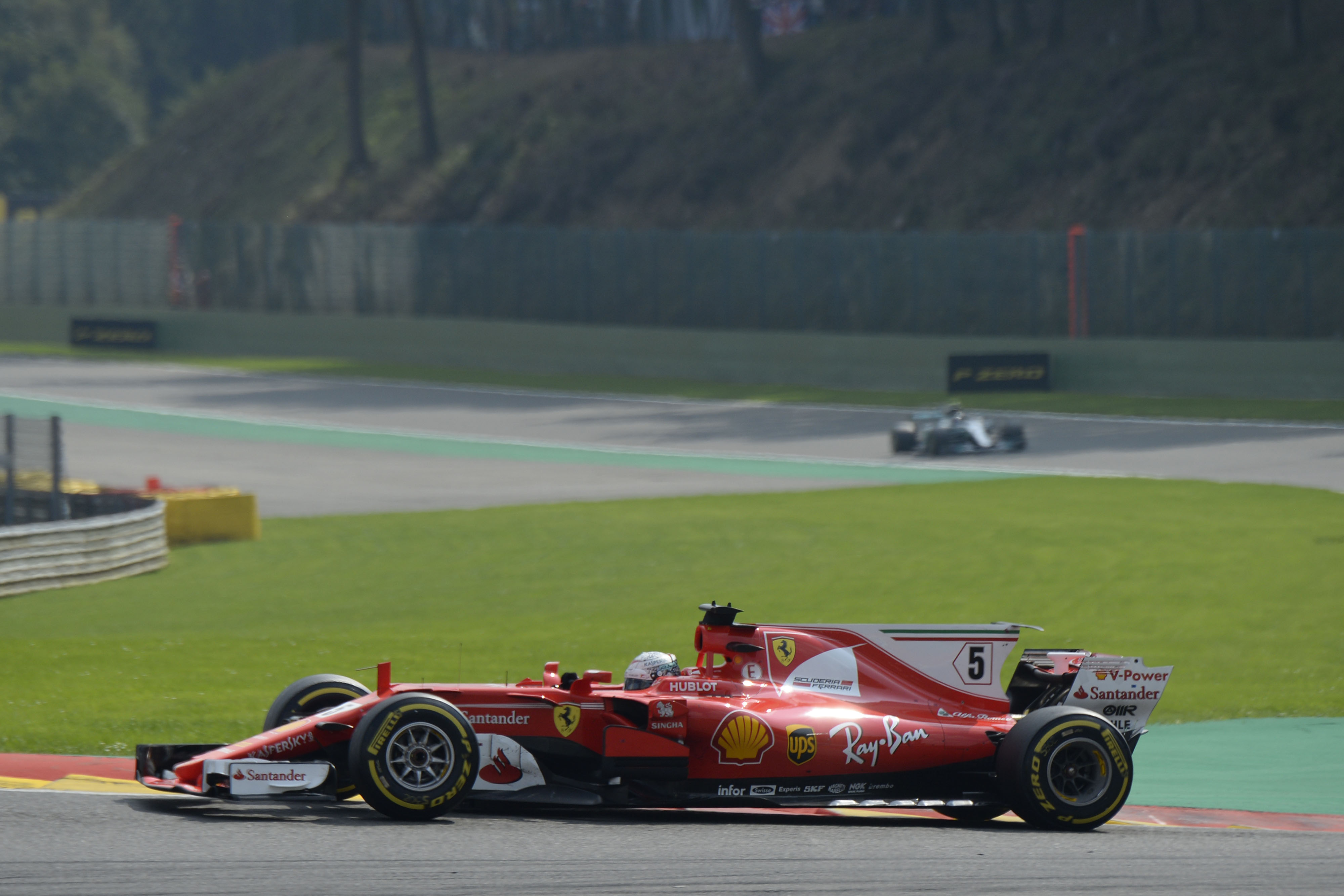 f1比利时站正赛图片