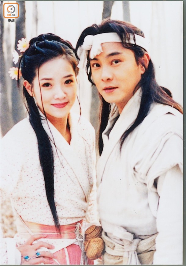 刘玉婷年轻时候和张卫健的古装剧照刘玉婷当年由无线过档亚视,摇身一