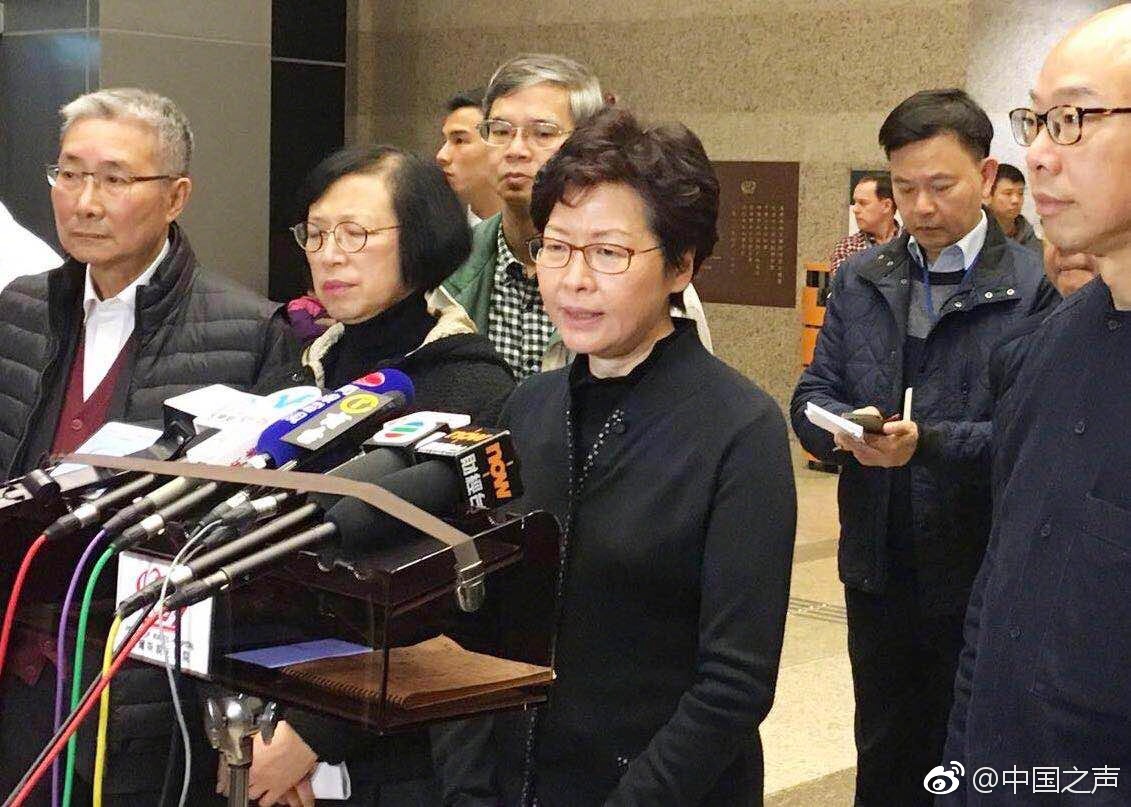 林郑月娥回应香港巴士翻车事故委托法官独立调查
