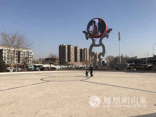 济南天桥区敲响"如意鼓" 景观广场让老城区焕发新魅力