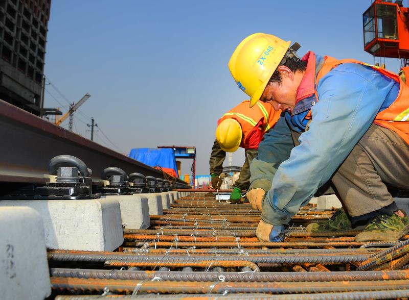 【新春走基层】长沙地铁四号线施工员:安全有保障,是生产的底线