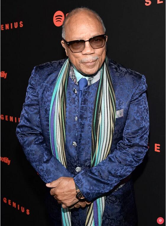 昆西·琼斯(资料图)据外国媒体报道,美国金牌制作人昆西·琼斯(quincy