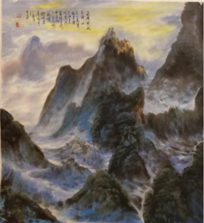 色不碍墨真功力,彩韵动心好品位 ——记著名画家李恒