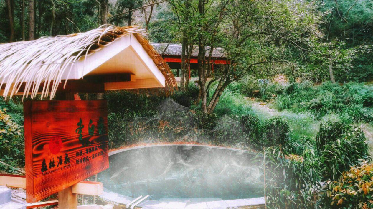 星空下的森林温泉刷新安徽旅游新地标