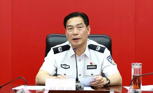 陕西省副省长,省公安厅厅长胡明朗悟初心,守初心,践初心.