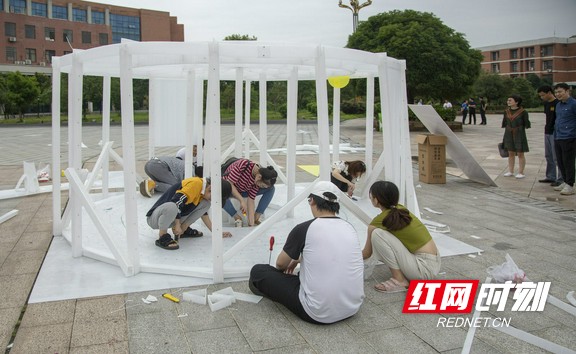 湖南城市學院第一屆大學生建造節競賽活動成功舉辦