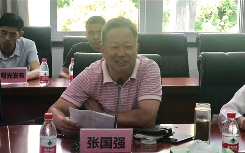 明光市副市长司学军代表市委,市政府发表重要讲话,司市长指出:此次与