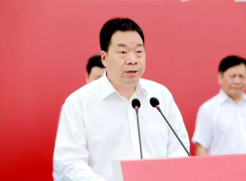 沣东新城管委会主任柳政致辞