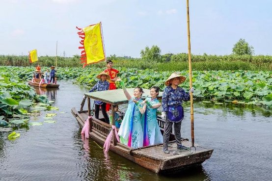 第十二届江南采莲节暨荷花仙子生辰庆典圆满收卷