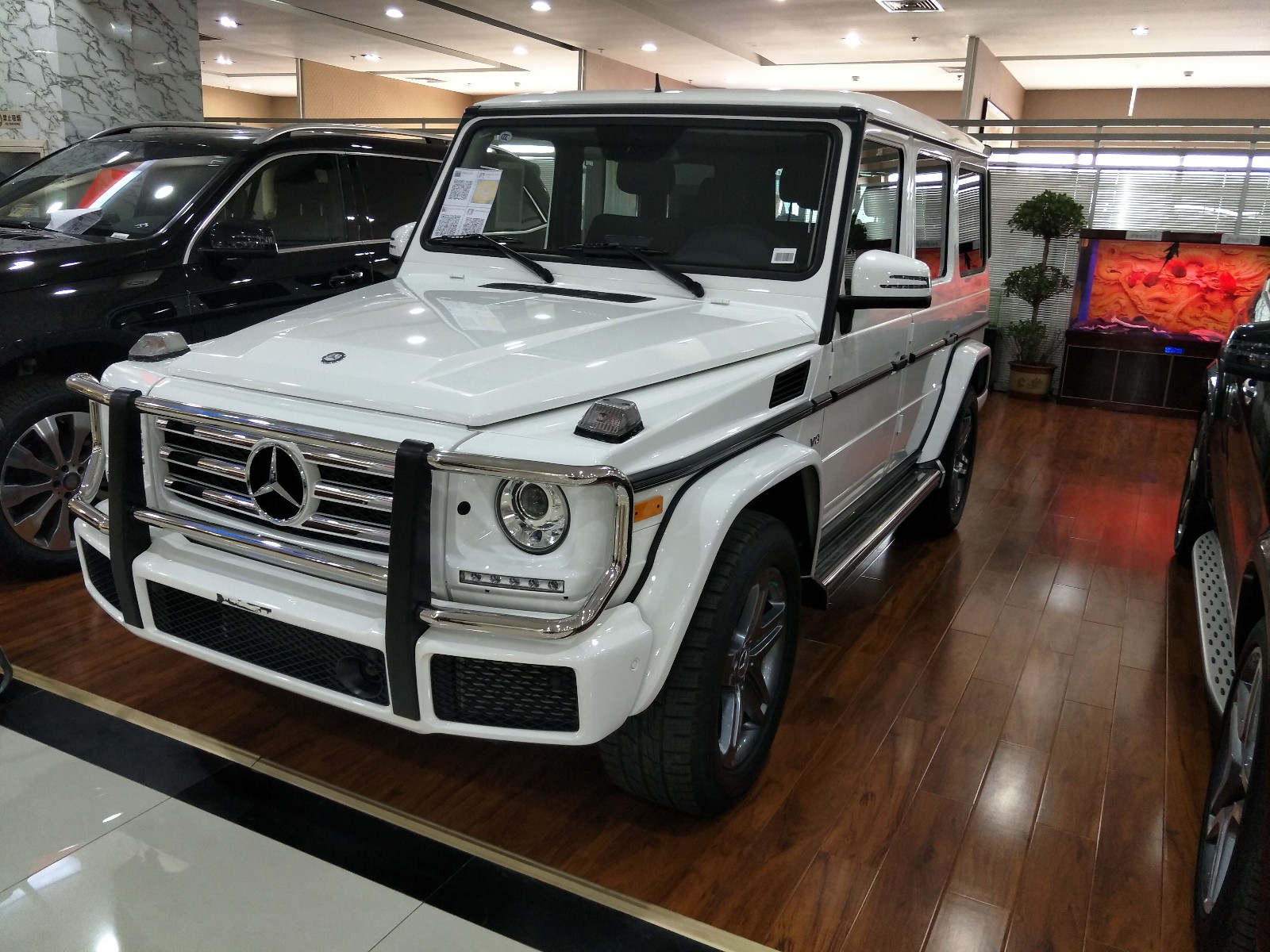 17款进口奔驰g550 v8硬派越野惊爆价