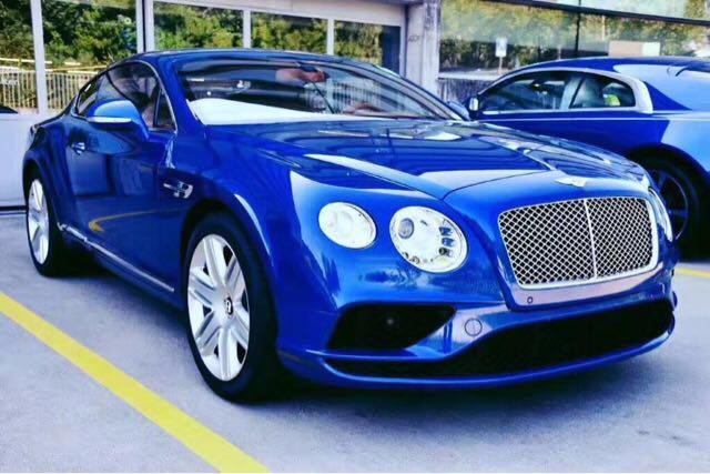 17款宾利欧陆gt鲸鱼蓝优惠最低价