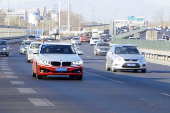 百度无人车再次亮相