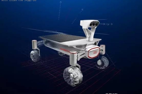 一辆开上月球的奥迪