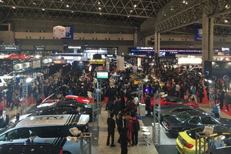 万力东京改装车展