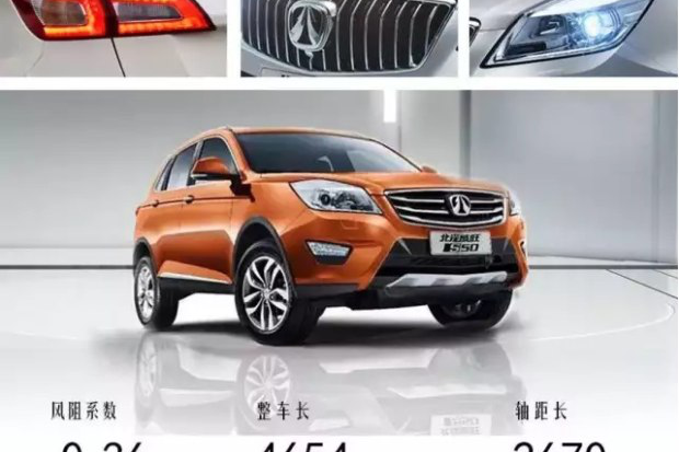 曝全新北汽威旺S50车