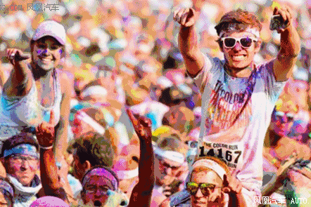 宁波彩色跑大作战 